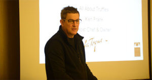 Ken Frank speaking at the 2016 Napa Truffle Festival