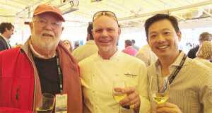 Denis Toner, founder of the Nantucket Wine & Food Festival; Joe Keller, owner/chef of Company of the Cauldron; Robert Chang, founder American Truffle Company.